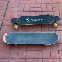 Skateboards (2) Used