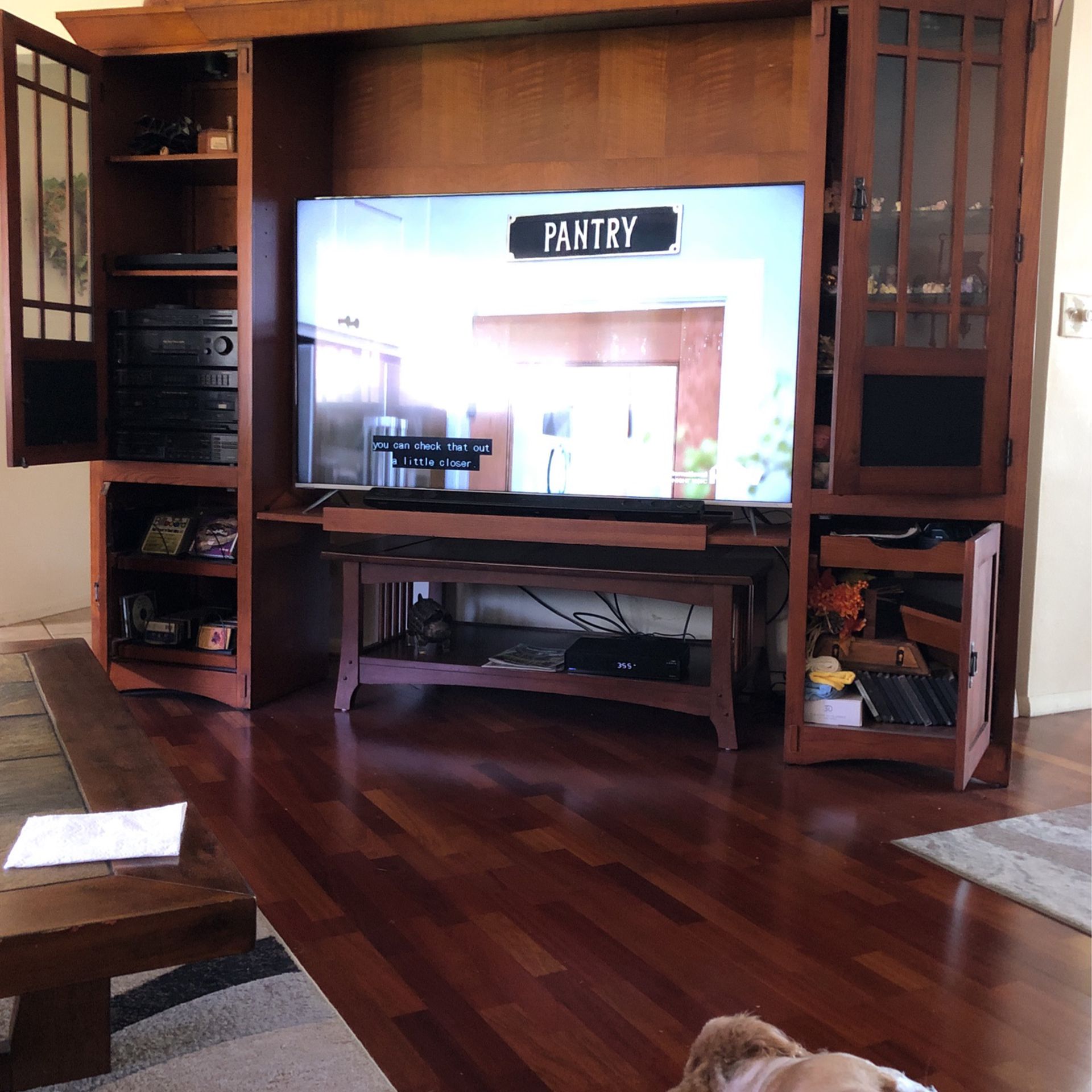 Tv   Console With Storage