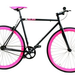 Pure Fox Bike With Pink Wheels