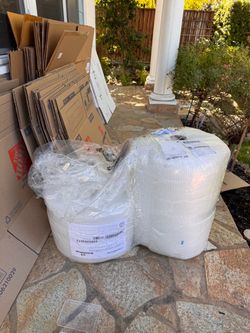 Moving Boxes & Bubble Wrap