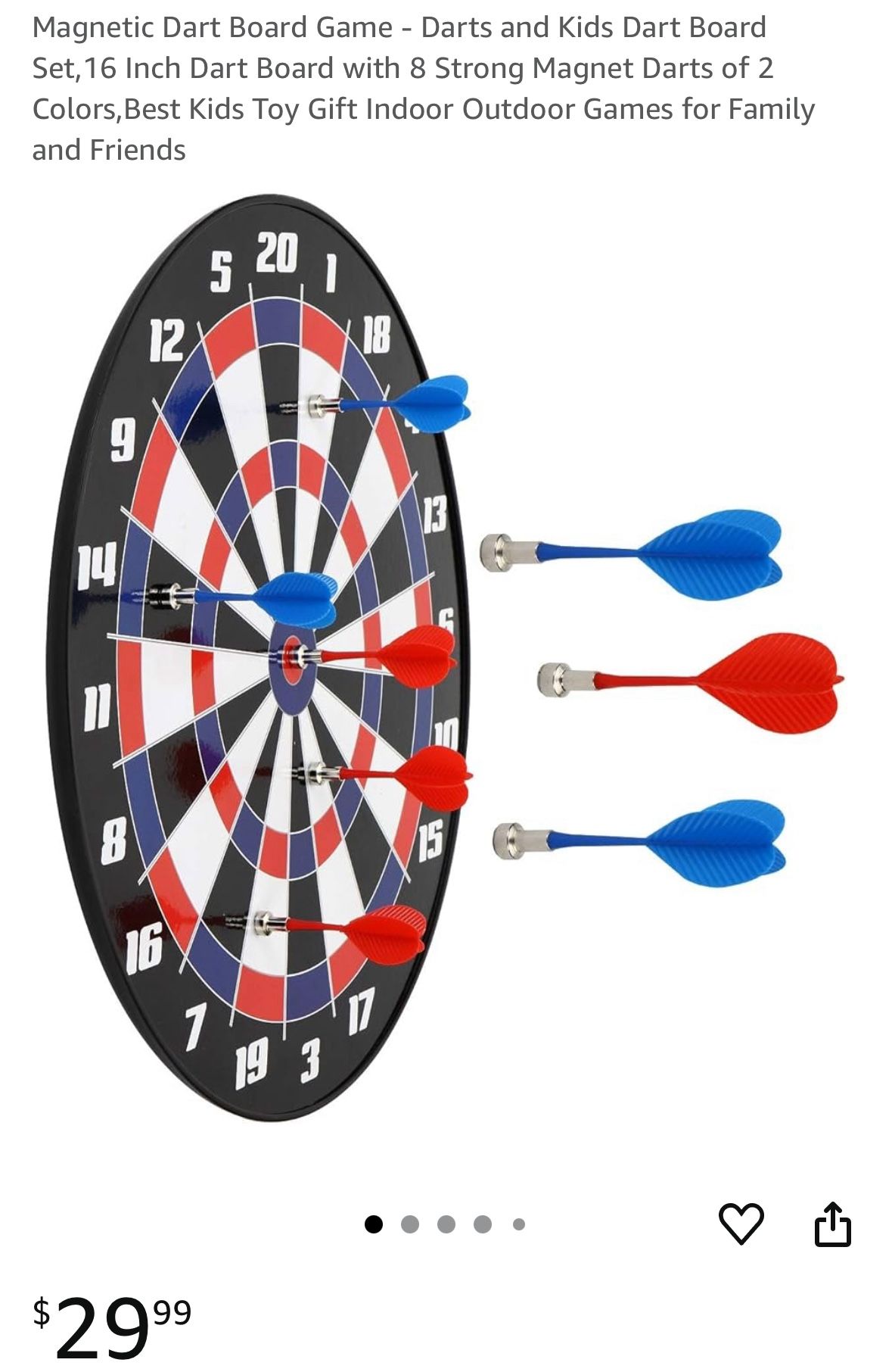 Magnetic Dartboard 