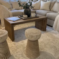 Waterfall Coffee Table Natural