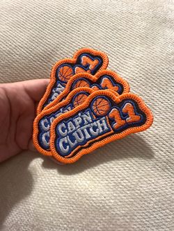 Iron On patch - NYC Basketball Champs 26’ - Cap’n Clutch 11