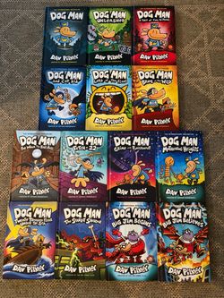 Dog Man Books Complete Set