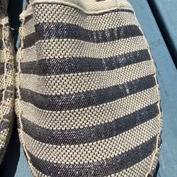 Women’s Silver Cream Espadrilles