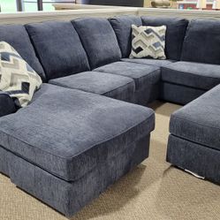 [OM] 🟪 Only $45 initial then take it home 🏡 Brand New // Albar 2 Piece Sectional/ Couch 
