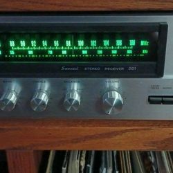 VINTAGE STEREO SYSTEM -SANSUI-JVC-POLK-TECHNICS
