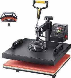 VEVOR 15x15 Heat Press Machine – Swing Away, Digital Display