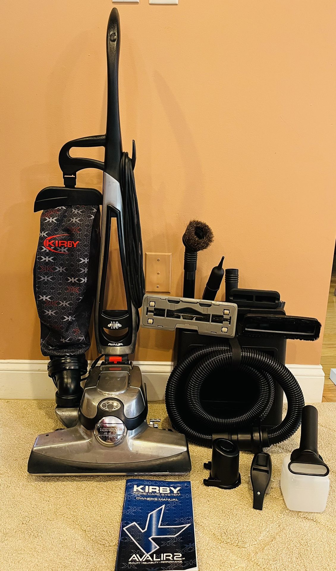 Kirby Avalir Vacuum Cleaner With Attachments