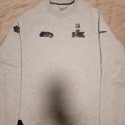 Seattle Seahawks Nike Opening Day Media Crewneck