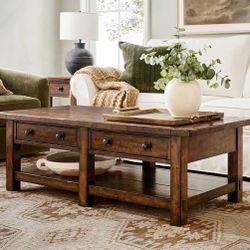 Pottery Barn Benchwright Coffee Table
