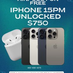 Apple iPhone 15 Pro Max Unlocked Like New 256Gb All Colors Available 