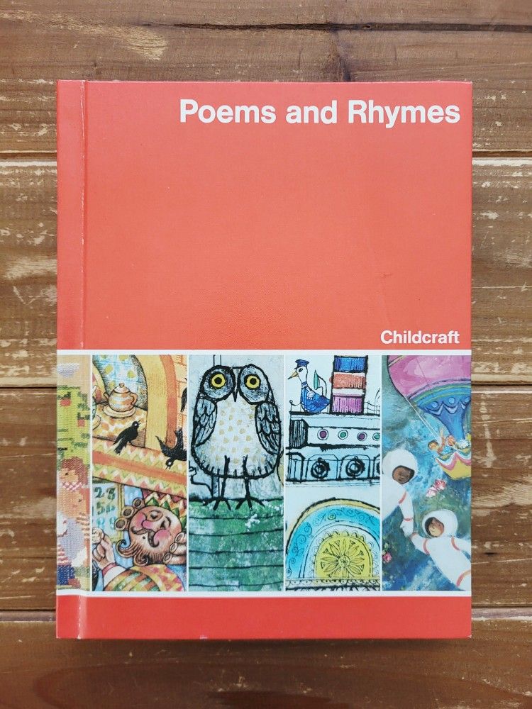'POEMS AND RHYMES' VINTAGE HARBACK BOOK