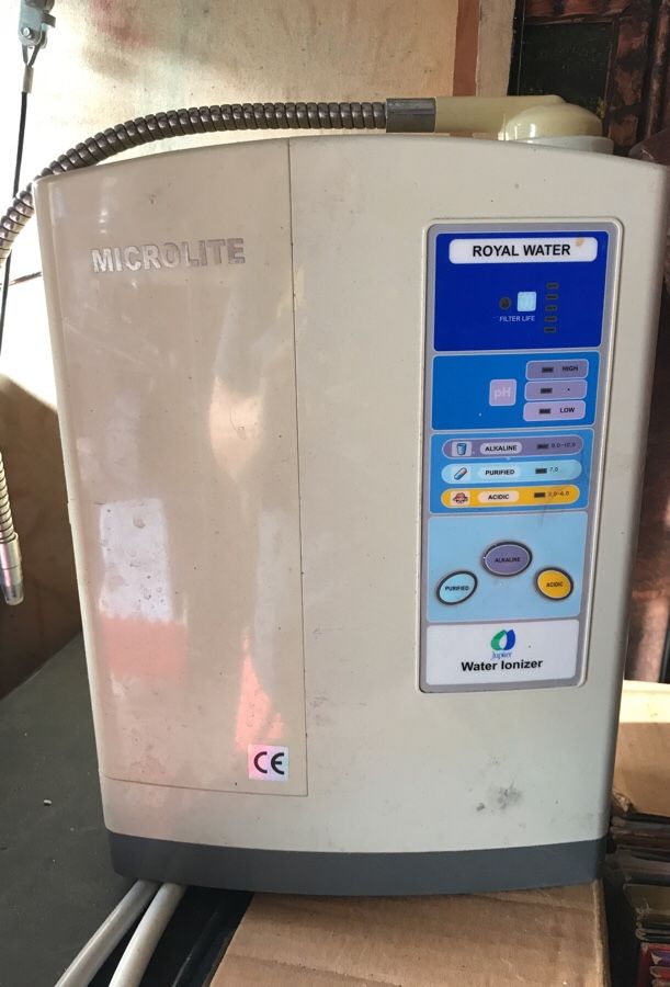 Water ionizer, alkaline water machine, Jupiter royal water Microlite