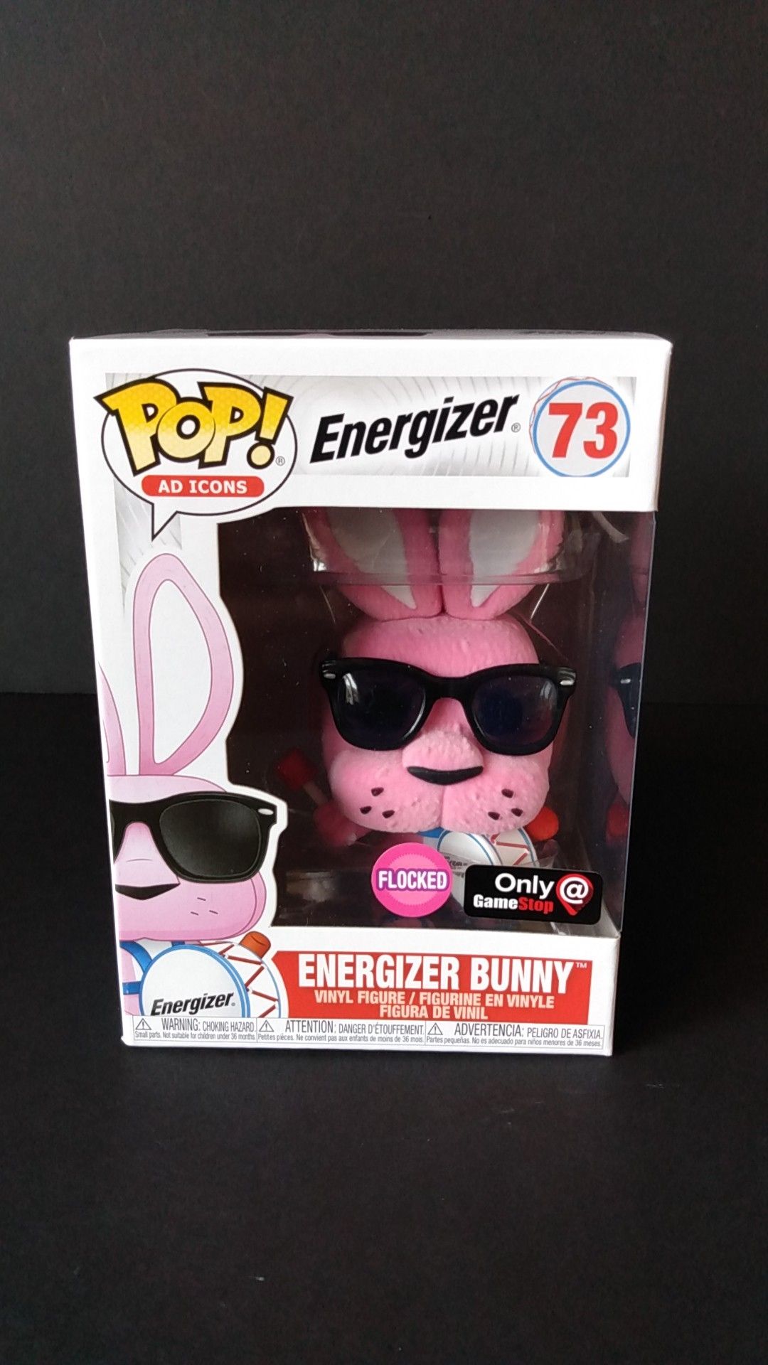 Funko Pop! GameStop Exclusive Flocked Energizer Bunny