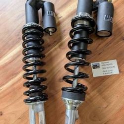 We do shock rebuild.. We rebuild OEM shocks, or aftermarket shocks too