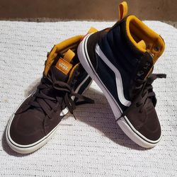 Like New Vans Filmore Hi VansGuard Suede Trainers YOUTH 6