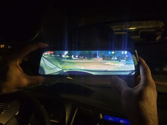 Wolfbox G900 Pro rear view mirror/dash cam