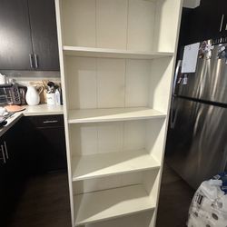 White Bookshelf