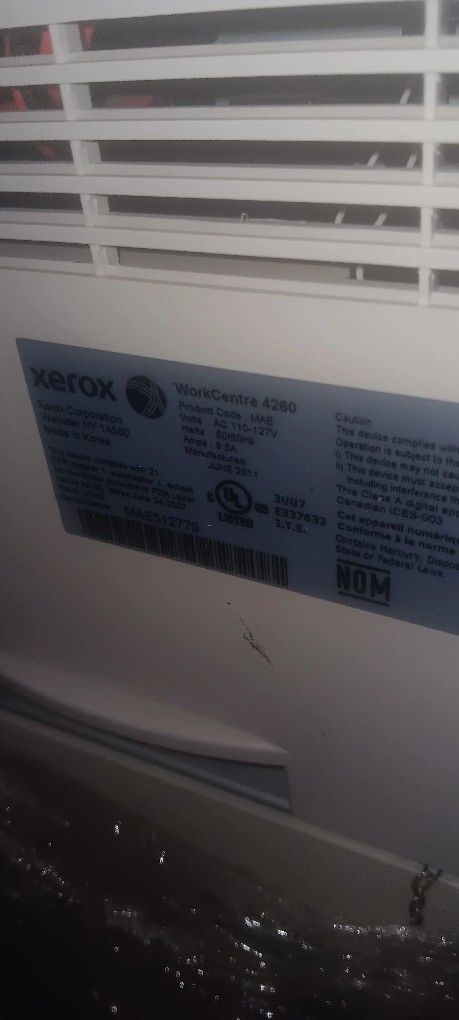 Xerox Workcenter 4260