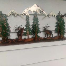 Metal wall art