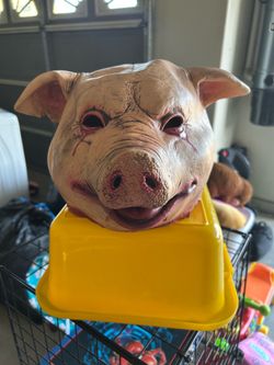 Chucky & pig mask $10 each