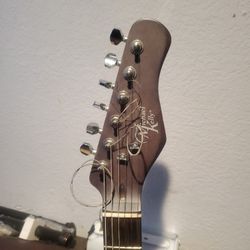 Michael Kelly '54 Open Pore Electric Guitar , Ebony Fingerboard