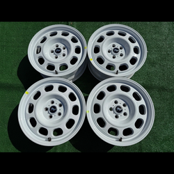 Ford Bronco Sport Heritage  17" OEM Wheels Rims White M1PZ1007D N1PZ1007A