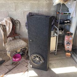 12” Subwoofer With Ported Box 