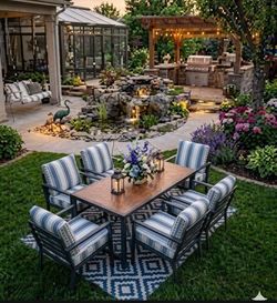 Aluminum dining table aluminum patio chairs oversized patio chairs with deep seating cushions oversized aluminum patio chairs aluminum patio furniture