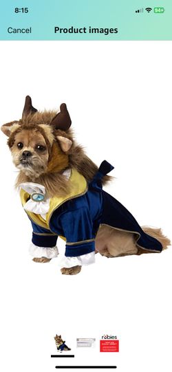 Disney Beauty & The Beast, Pet Beast Costume XL