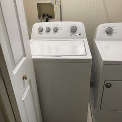 Whirlpool washer and dryer
