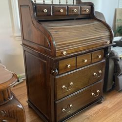 Old Fashioned Roll-Top Dresser