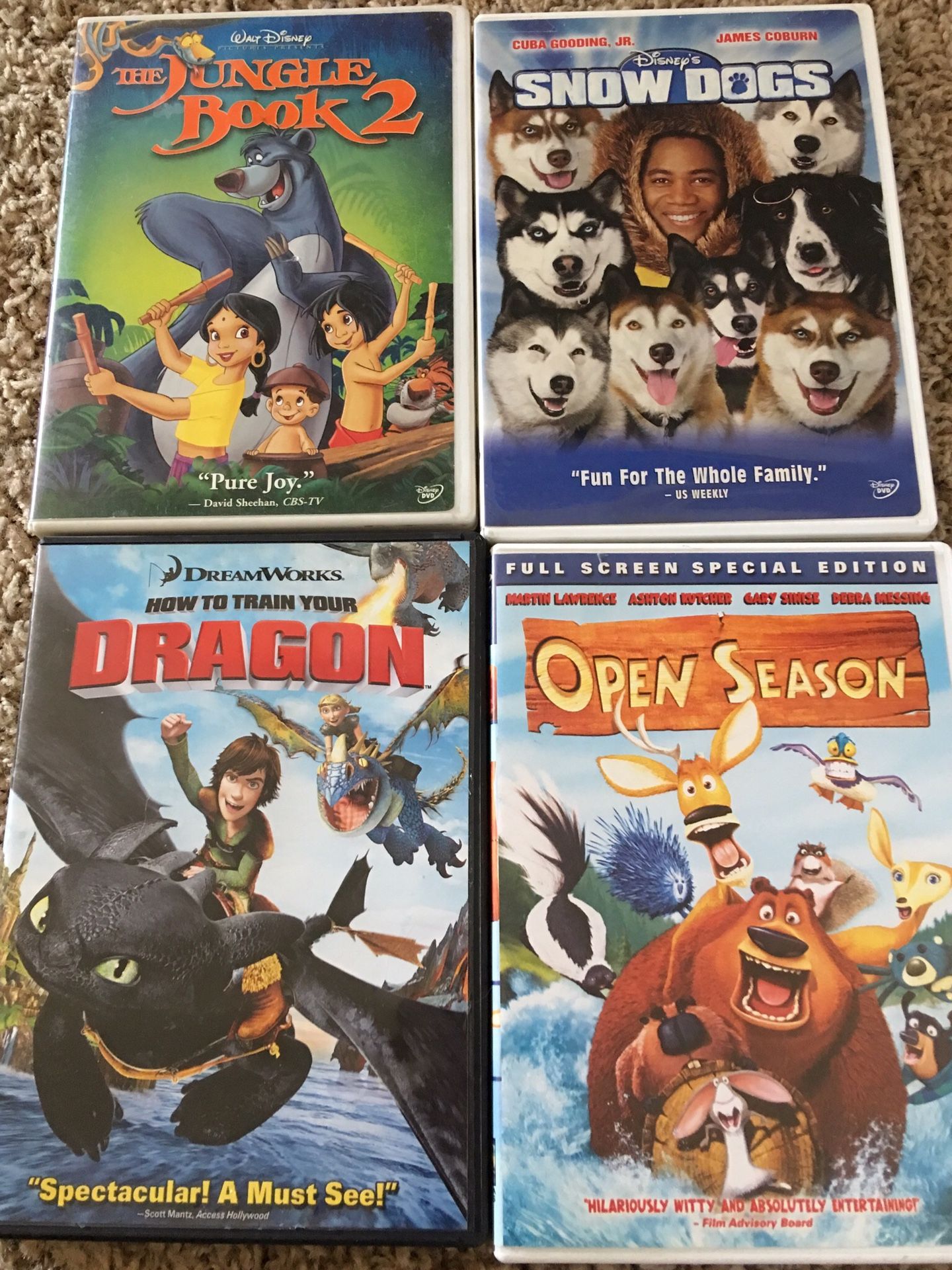 DVDs dvd Disney movie plus more * 4 movies