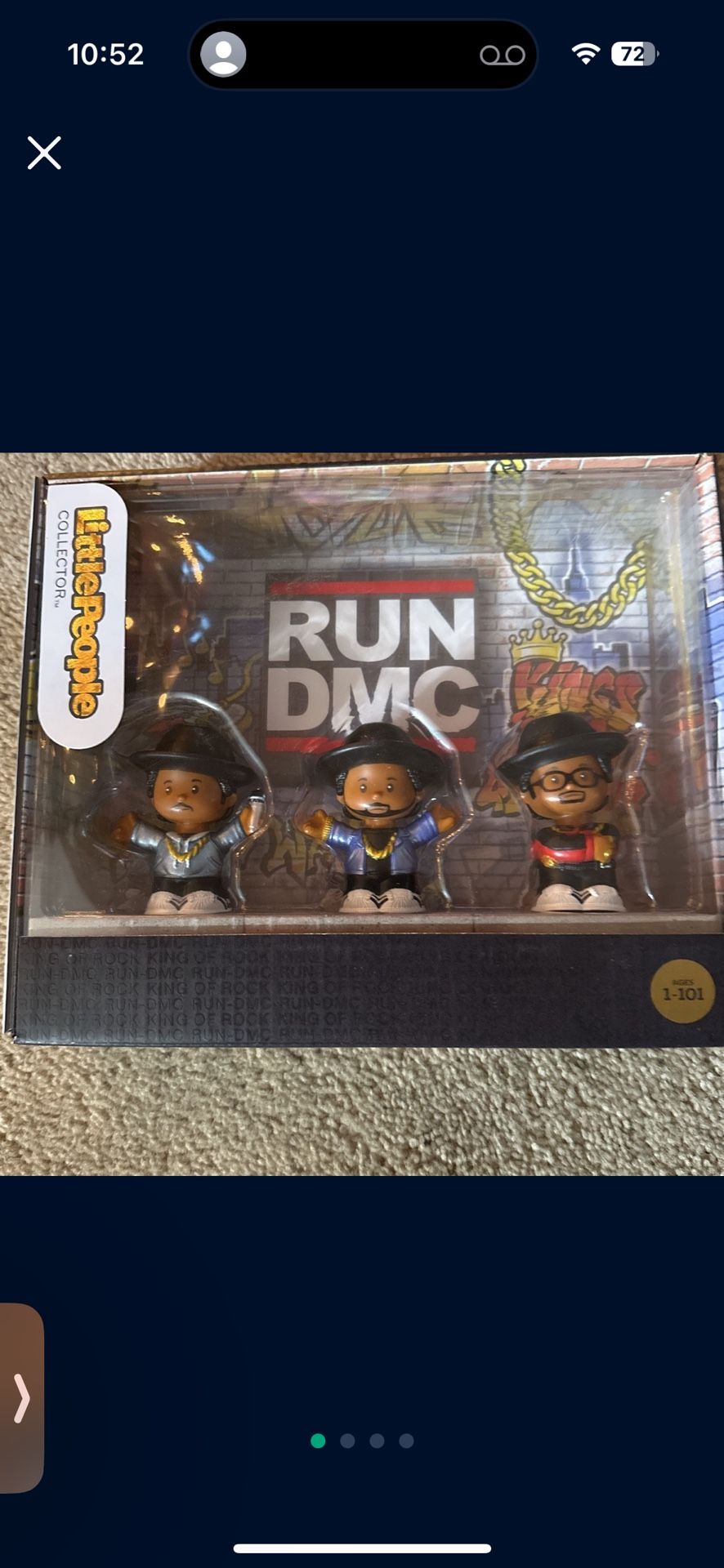 Run DMC Little People Collector, I'm Moving So Iv Dropped Price-