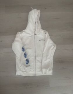 Chrome Hearts Zip Hoodie White