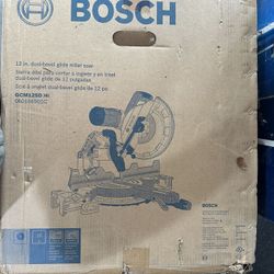 Bosch 12 Inch Sliding Miter Saw New In Box!