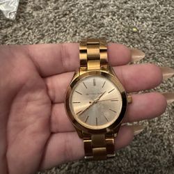 Rose Gold Michael Kors Watch