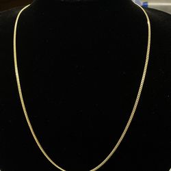 $850 Yellow Gold Cuban Chain 