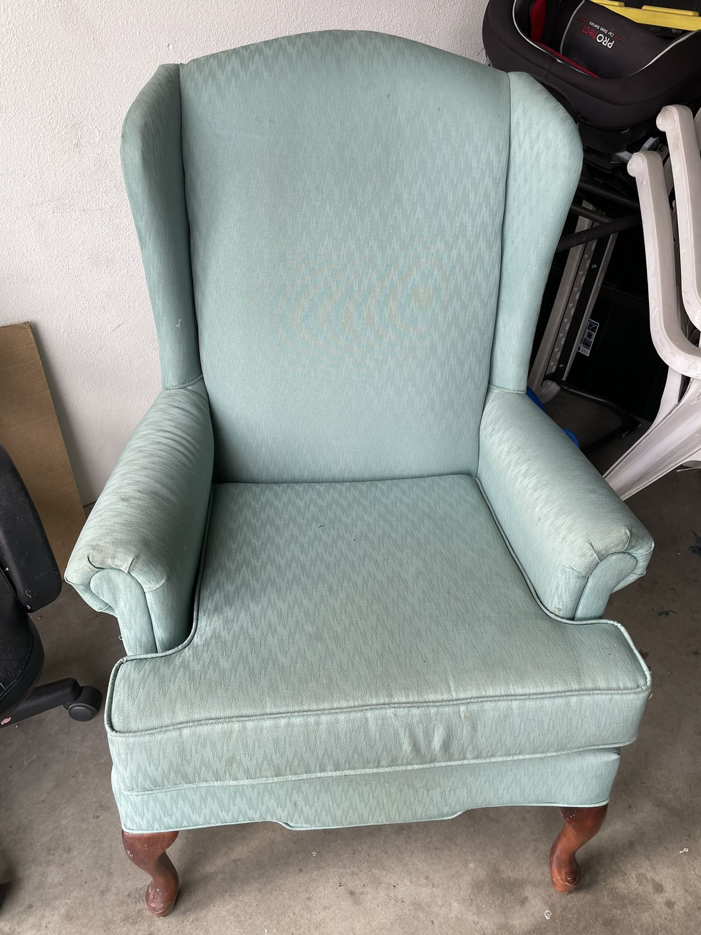 Green/Teal Vintage Chair