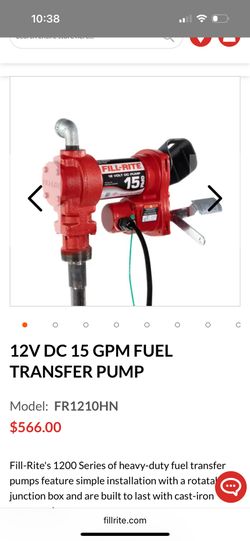 Fill Rite-fuel Transfer Pump