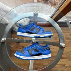 Nike Dunk Low Cobalt Black Blue Og Retro Size 5.5 Womens / 4 Kids