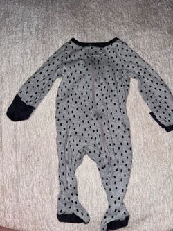 Baby Footed Zip-Up Pajama Onesie