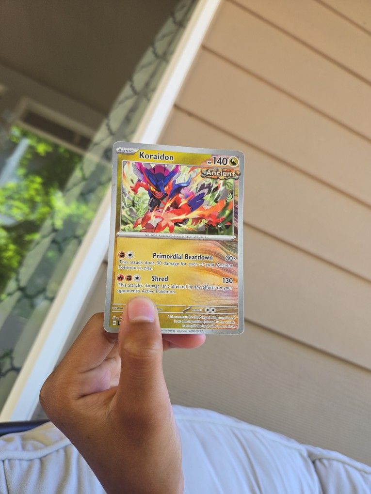 Koraidon Pokémon Card