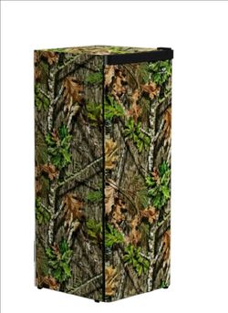Mossy Oak 7 Cu Ft Upright Freezer, Camouflage – Manual Defrost Freezer for Garage, Hunting, Game Meat Storage, Outdoor Storage $199.99