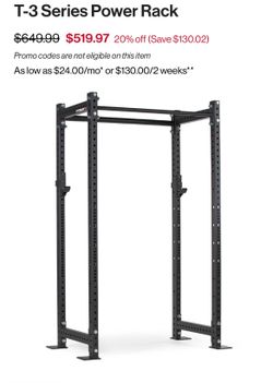 Titan Fitness T-3 Series Power Rack