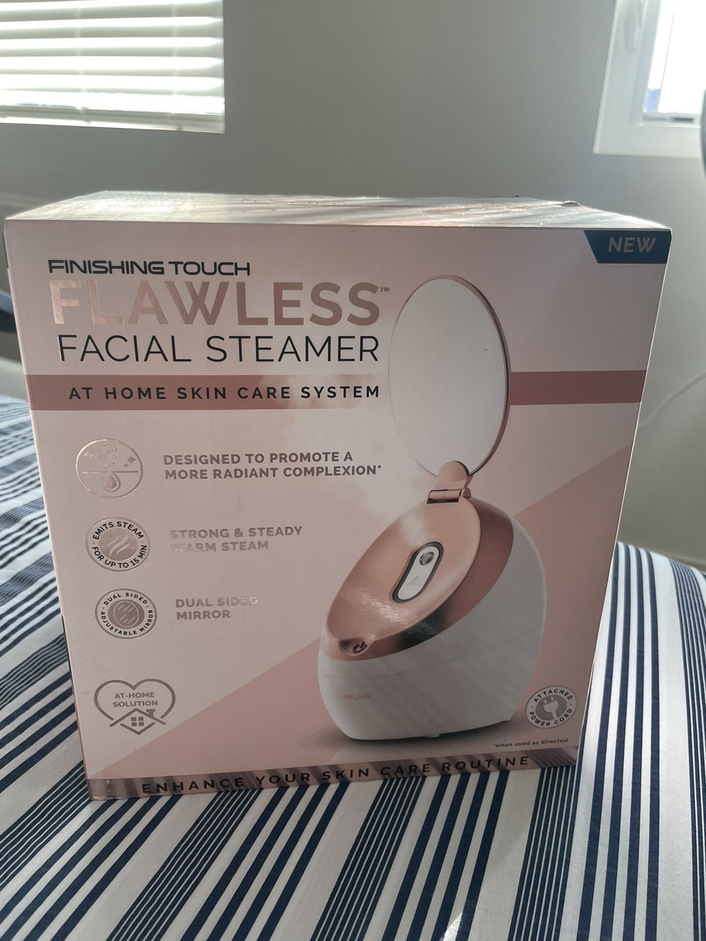 Finishing Touch Flawless Facial Steamer-brand new in box
