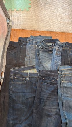 Lucky Brand Jeans - 9 pairs size 38 x 32 - $400