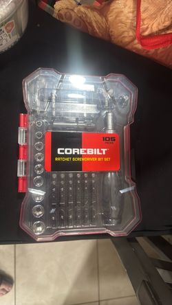 Corebilt 105-Piece Ratchet Screwdriver Bit Set