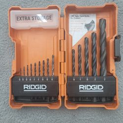 RIDGID Set of black oxide drill bits (14 pieces) 